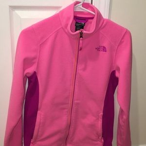 North Face Girls Fleece Coat